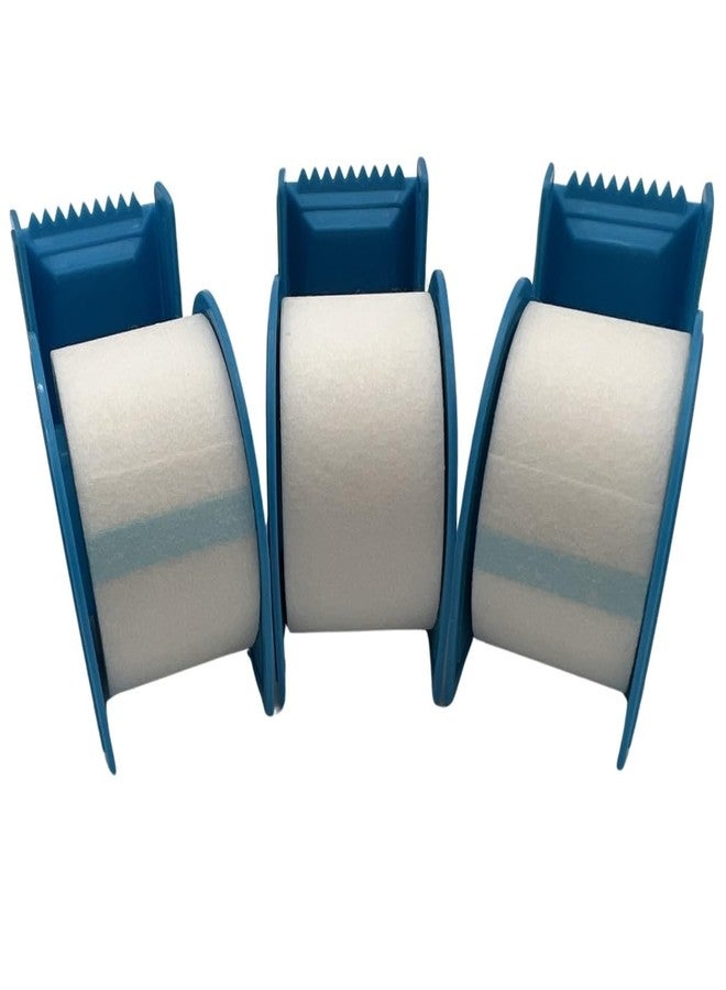 كومفرت أكسيس شريط ورقي ناعم، مسامي، دقيق المسام، ذاتي اللصق، خالٍ من اللاتكس، مضاد للحساسية، 1 بوصة × 10 ياردات مع موزع (عبوة من 3 قطع) - Image 5